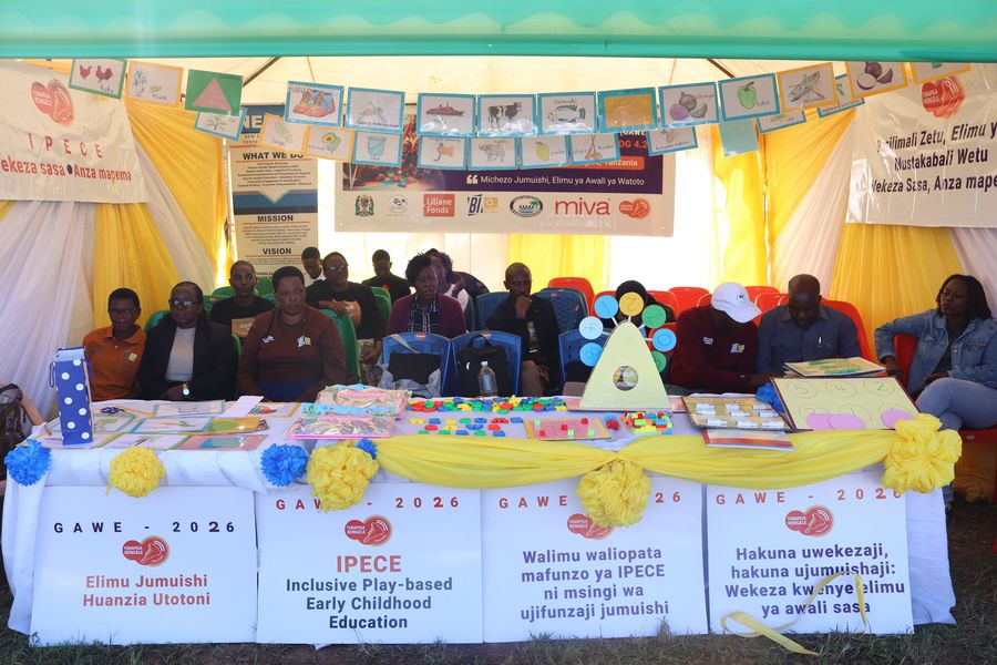 Exhibition stall on Inclusive Play-based Early Childhood Education with learning materials, GAWE 2026