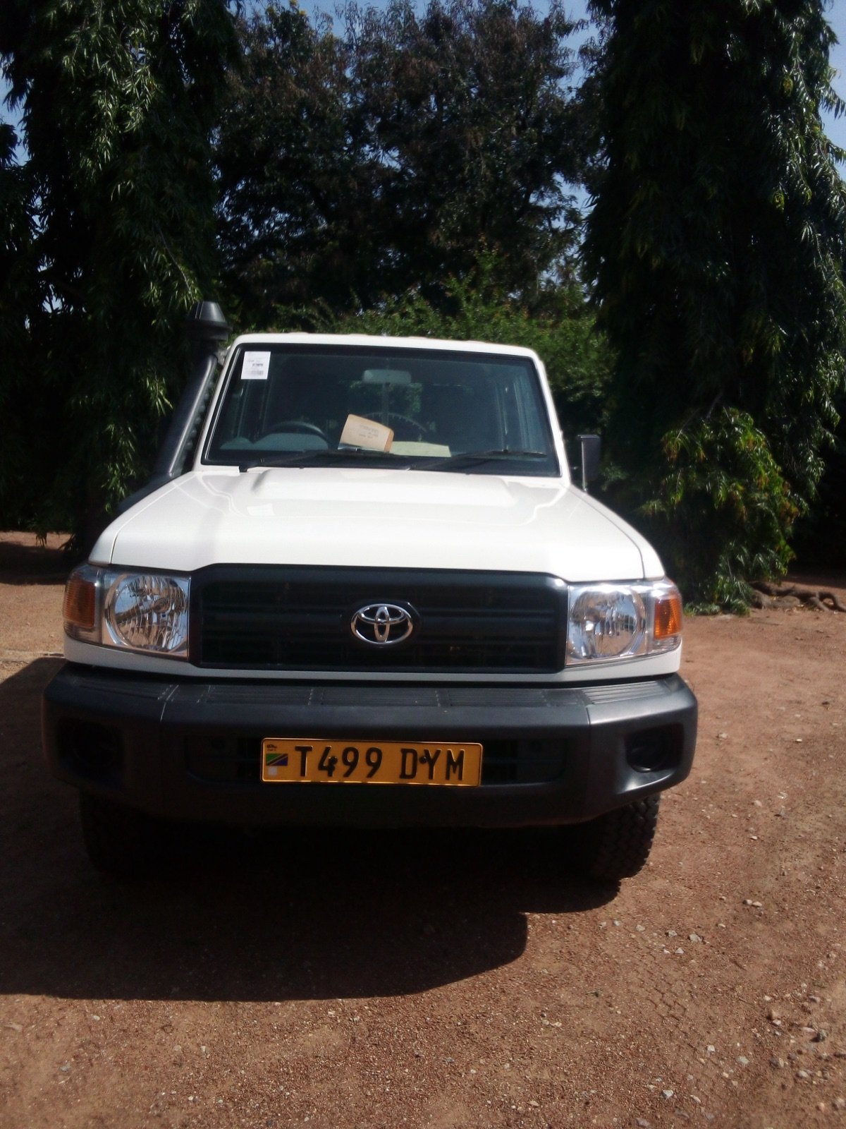Vehicle for Sumve Hospital